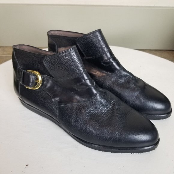 Lorenzo Banfi Women's 37 EU (US 7) Black Leather S - Picture 1 of 8
